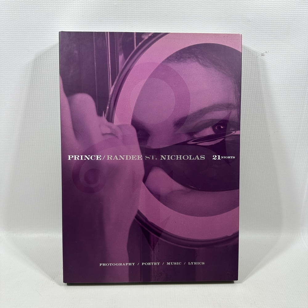 21 Nights Prince Randee St Nicholas Hardcover Photo Book Music Poetry Lyrics
